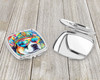 Akita Hippie Dawg Compact Decorative Travel Makeup Mirror product image at NuMercy 3