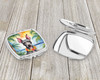 American Hairless Terrier Luau Compact Decorative Travel Makeup Mirror product image at NuMercy 3