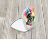 Pug Hippie Dawg Compact Decorative Travel Makeup Mirror DAC2544 product image at NuMercy 2
