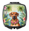Rhodesian Ridgeback Luau Compact Decorative Travel Makeup Mirror product image at NuMercy