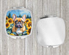 French Bulldog in Sunflowers Compact Decorative Travel Makeup Mirror DAC6080 product image at NuMercy 4