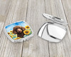 Chocolate Poodle in Sunflowers Compact Decorative Travel Makeup Mirror DAC6140 product image at NuMercy 3