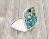 Schnauzer in Sunflowers Compact Decorative Travel Makeup Mirror product image at NuMercy 2