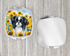 Japanese Chin in Sunflowers Compact Decorative Travel Makeup Mirror DAC6103 product image at NuMercy 4