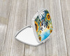 Dalmatian in Sunflowers Compact Decorative Travel Makeup Mirror product image at NuMercy 2