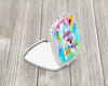 Westie Hippie Dawg Compact Decorative Travel Makeup Mirror DAC2572 product image at NuMercy 2