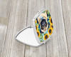 Pug in Sunflowers Compact Decorative Travel Makeup Mirror DAC6145 product image at NuMercy 2