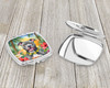 Pit Bull Terrier Luau Compact Decorative Travel Makeup Mirror DAC6491 product image at NuMercy 3