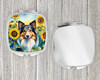 Sheltie in Sunflowers Compact Decorative Travel Makeup Mirror product image at NuMercy 4