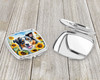 Australian Shepherd in Sunflowers Compact Decorative Travel Makeup Mirror product image at NuMercy 3