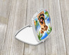 Airedale Terrier Luau Compact Decorative Travel Makeup Mirror product image at NuMercy 2
