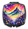 Colorful Violets Compact Decorative Travel Makeup Mirror DAC1998 product image at NuMercy