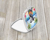 Scottish Deerhound Luau Compact Decorative Travel Makeup Mirror product image at NuMercy 2