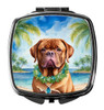 Dogue de Bordeaux Luau Compact Decorative Travel Makeup Mirror product image at NuMercy