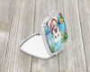 Old English Sheepdog Luau Compact Decorative Travel Makeup Mirror product image at NuMercy 2