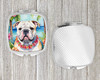 English Bulldog Luau Compact Decorative Travel Makeup Mirror DAC6427 product image at NuMercy 4