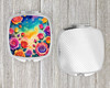 Colorful Roses Compact Decorative Travel Makeup Mirror DAC1988 product image at NuMercy 4