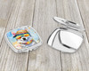 Alaskan Klee Kai Hippie Dawg Compact Decorative Travel Makeup Mirror product image at NuMercy 3