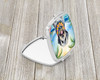Bergamasco Sheepdog Luau Compact Decorative Travel Makeup Mirror product image at NuMercy 2