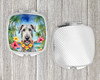 Irish Wolfhound Luau Compact Decorative Travel Makeup Mirror product image at NuMercy 4