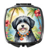 Havanese Luau Compact Decorative Travel Makeup Mirror product image at NuMercy
