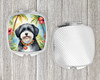 Havanese Luau Compact Decorative Travel Makeup Mirror product image at NuMercy 4