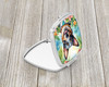 Australian Cattle Dog Luau Compact Decorative Travel Makeup Mirror product image at NuMercy 2