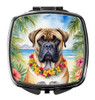 Bullmastiff Luau Compact Decorative Travel Makeup Mirror product image at NuMercy