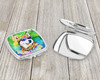 Siberian Husky Hippie Dawg Compact Decorative Travel Makeup Mirror DAC2564 product image at NuMercy 3