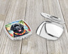 Newfoundland Luau Compact Decorative Travel Makeup Mirror DAC6479 product image at NuMercy 3