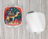 Camel Christmas Compact Decorative Travel Makeup Mirror DAC1172 product image at NuMercy 4