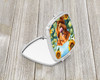 Nova Scotia Duck Toller in Sunflowers Compact Decorative Travel Makeup Mirror product image at NuMercy 2