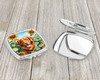 Nova Scotia Duck Toller in Sunflowers Compact Decorative Travel Makeup Mirror product image at NuMercy 3
