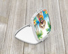 Labradoodle Luau Compact Decorative Travel Makeup Mirror DAC6463 product image at NuMercy 2