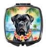 Cane Corso Luau Compact Decorative Travel Makeup Mirror product image at NuMercy
