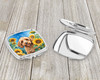 Cockapoo in Sunflowers Compact Decorative Travel Makeup Mirror product image at NuMercy 3