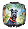 Kerry Blue Terrier Luau Compact Decorative Travel Makeup Mirror product image at NuMercy