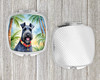 Kerry Blue Terrier Luau Compact Decorative Travel Makeup Mirror product image at NuMercy 4