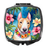 English Bull Terrier Luau Compact Decorative Travel Makeup Mirror DAC6424 product image at NuMercy