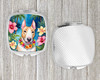 English Bull Terrier Luau Compact Decorative Travel Makeup Mirror DAC6424 product image at NuMercy 4