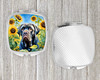 Neapolitan Mastiff in Sunflowers Compact Decorative Travel Makeup Mirror product image at NuMercy 4