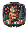 Tiger Christmas Compact Decorative Travel Makeup Mirror DAC1205 product image at NuMercy