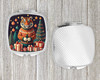 Tiger Christmas Compact Decorative Travel Makeup Mirror DAC1205 product image at NuMercy 4