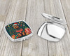 Welsh Terrier Christmas Compact Decorative Travel Makeup Mirror product image at NuMercy 3
