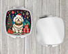 Coton De Tulear Christmas Compact Decorative Travel Makeup Mirror product image at NuMercy 4