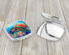 Loggerhead Sea Turtle Compact Decorative Travel Makeup Mirror DAC2807 product image at NuMercy 3