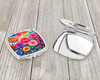 Colorful Carnations Compact Decorative Travel Makeup Mirror DAC1940 product image at NuMercy 3