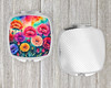 Colorful Carnations Compact Decorative Travel Makeup Mirror DAC1940 product image at NuMercy 4