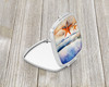Starfish Compact Decorative Travel Makeup Mirror DAC2829 product image at NuMercy 2