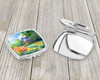 Massachusetts Mayflowers in Watercolor Compact Decorative Travel Makeup Mirror DAC1669 product image at NuMercy 3